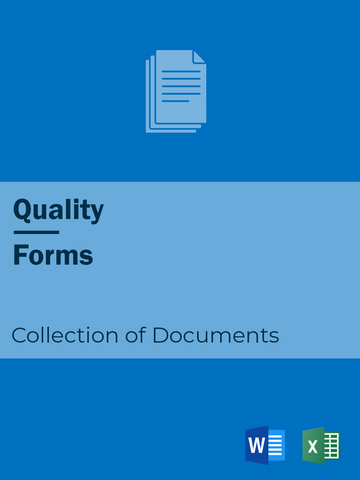 Quality - Forms
