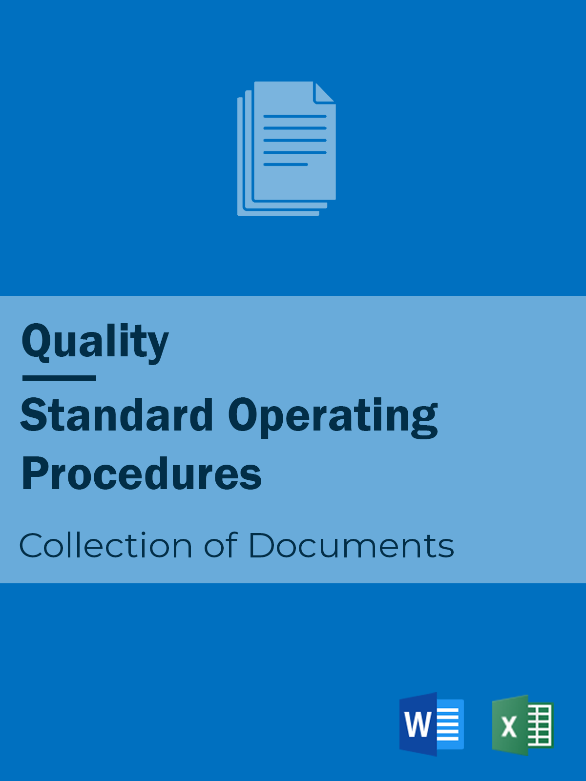 Quality - Standard Operating Procedures