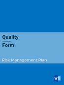 Quality - Form - Risk Management Plan-1