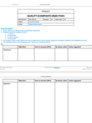 Quality - Policy - Quality (Company) Objectives-2