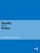 Quality - Policy - Quality Manual-1