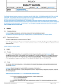 Quality - Policy - Quality Manual-2