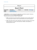 Quality - Policy - Quality Policy-2