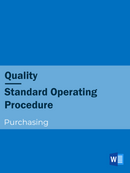Quality - SOP - Purchasing-1